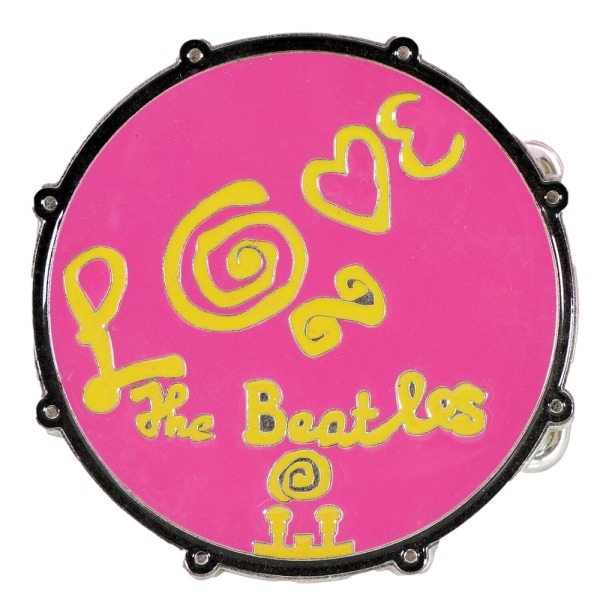 Beatles älskar trumbältesspänne One Size Rosa Pink One Size