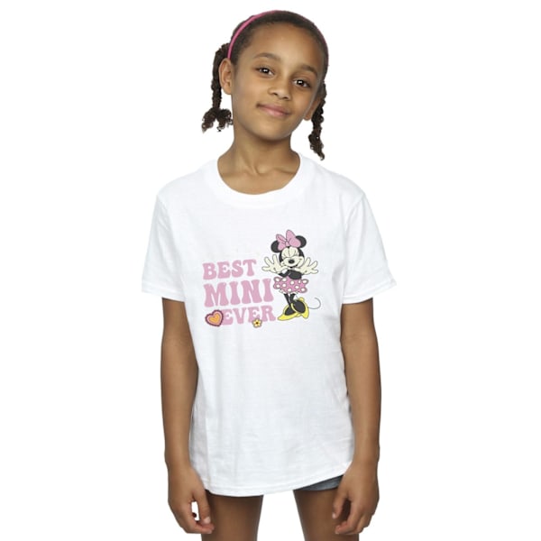 Disney Girls Best Mini Ever Bomull T-shirt 9-11 år Vit White 9-11 Years