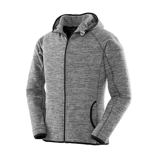 Spiro Dam/Damer Mikrofleece Hoodie 18 UK Grå/Svart Grey/Black 18 UK