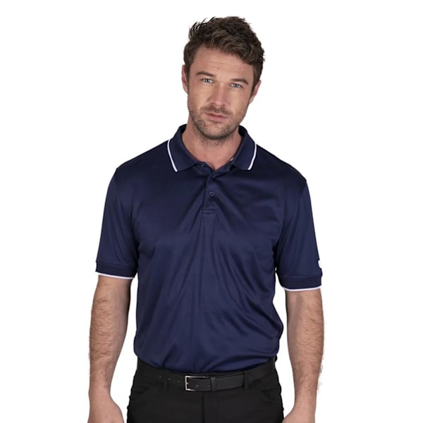 Island Green Herr Performance Pikétröja XL Marinblå Navy XL