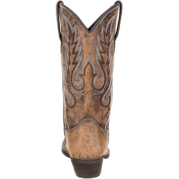 Durango Dam/Damer Dream Catcher Distressed Full Grain Läder Brown 8 UK