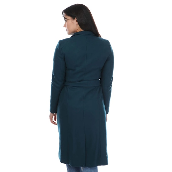 Ted Baker Dam/Kvinnor Rose Ullkappa Omlott 6 UK Teal Teal 6 UK