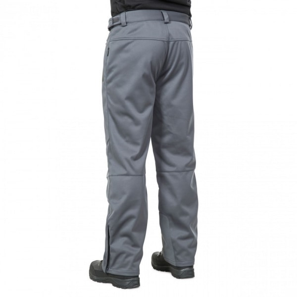 Trespass Mens Holloway Waterproof DLX Trousers S Carbon Carbon S