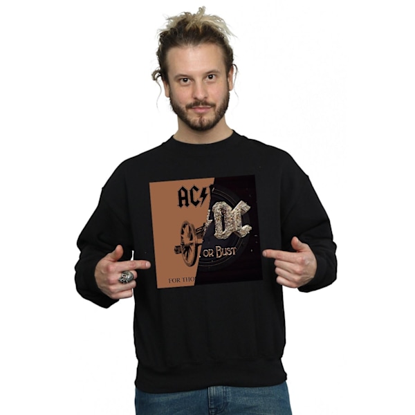 AC/DC Herr Rock or Bust / For Those About Splice Sweatshirt L B Black L