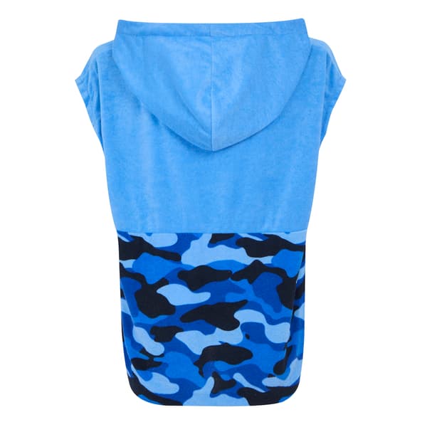 Regatta Barn/Barn II Camo Hooded Towel 3-5 År Elysium B Elysium Blue 3-5 Years