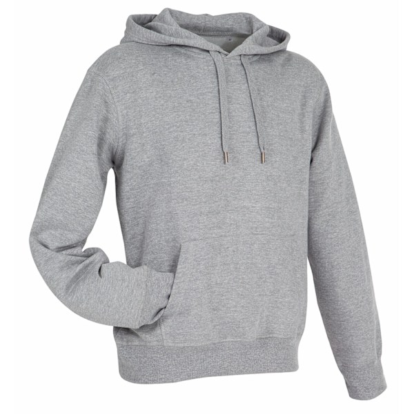 Stedman Mens Active Sweat Hoody 2XL Heather Grey Heather Grey 2XL