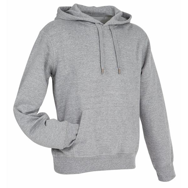 Stedman Mens Active Sweat Hoody 3XL Heather Grey Heather Grey 3XL