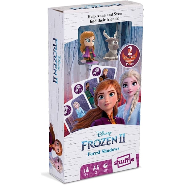Frozen II Karaktärskortspel En Storlek Flerfärgad Multicoloured One Size