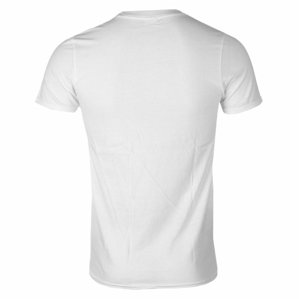 Gorillaz Unisex Adult Plastic Beach Bomull T-shirt XXL Vit White XXL