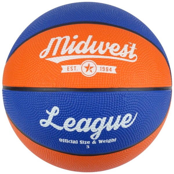 Midwest League Basketball 5 Blå/Orange Blue/Orange 5
