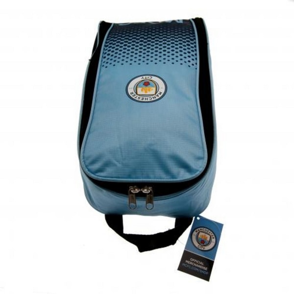 Manchester City FC Face Design Boot Bag One Size Blå Blue One Size