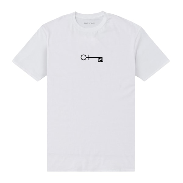 Penthouse Unisex Vuxen Repetition T-shirt M Vit White M