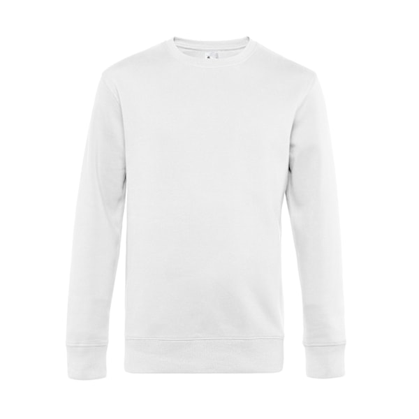 B&C Herr King Sweatshirt XXL Vit White XXL