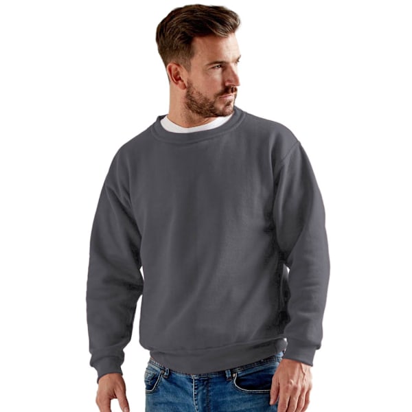 Ultimate Adults Unisex 50/50 Sweatshirt S Charcoal Charcoal S