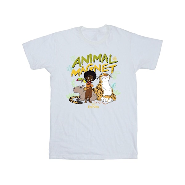 Disney Encanto Animal Magnet T-shirt för män, S, vit White S