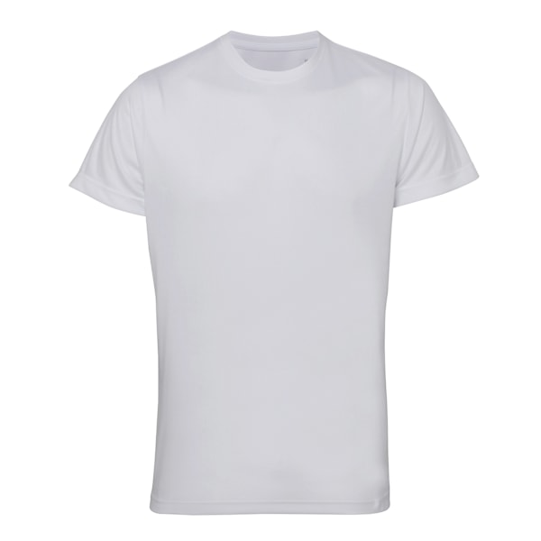 Tri Dri Herr Kortärmad Lättvikts Fitness T-Shirt 3XL Lila Purple Melange 3XL