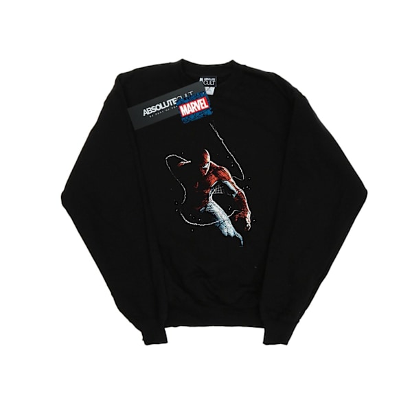 Marvel Herr Spider-Man Målartröja M Svart Black M