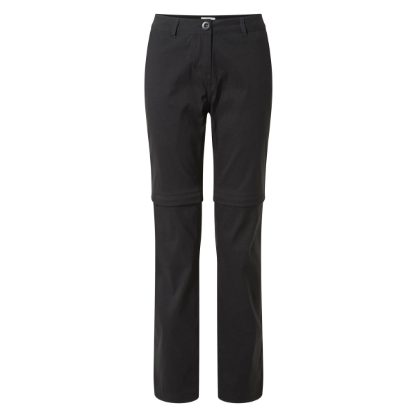 Craghoppers Womens/Ladies Kiwi Pro II Convertible Trousers 16L Black 16L UK