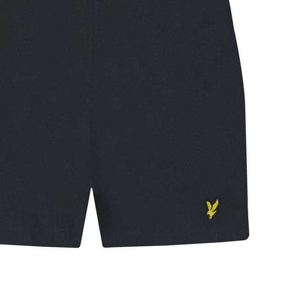 Lyle & Scott Pojkar Enfärgade Badshorts 5-6 År Marinblå Navy 5-6 Years