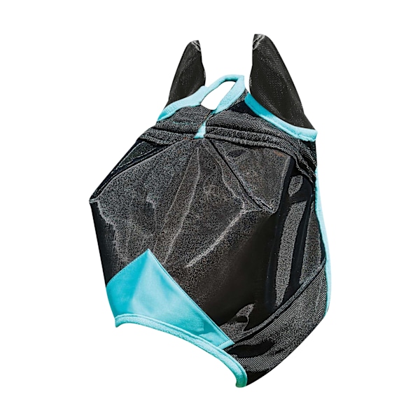 Weatherbeeta Comfitec Deluxe Fint Nät Flughuva Med Öron Black/Turquoise Cob