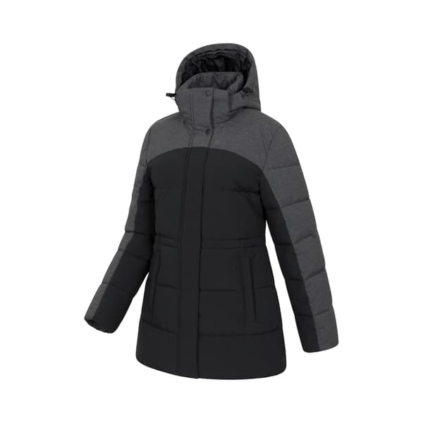Mountain Warehouse Dam/Dam Shock Vadderad Jacka 8 UK Svart Black 8 UK