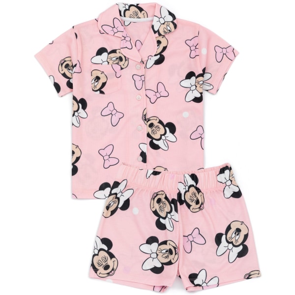 Disney Girls Minnie Mouse Pyjamas Set 3-4 år Rosa Pink 3-4 Years