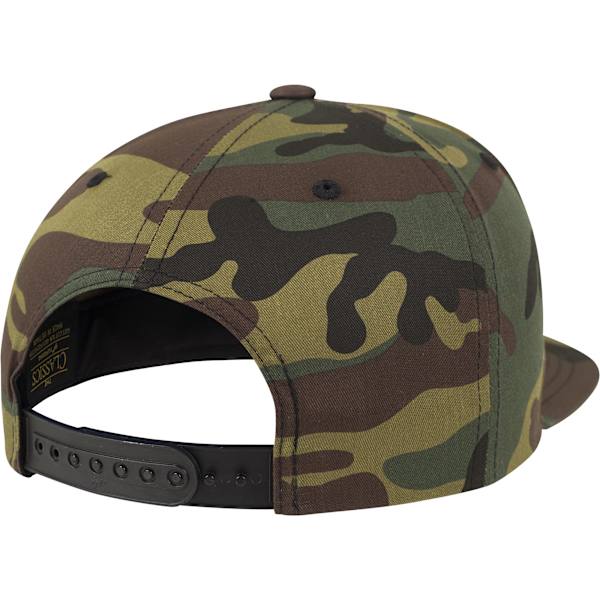 Yupoong Felxfit Unisex Classic Camo Snapback Cap One Size Woodl Woodland Camo One Size