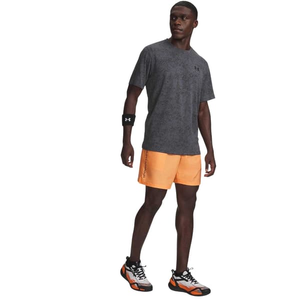 Under Armour Herr Vertikal Logotyp Regular Shorts S Orange Orange S
