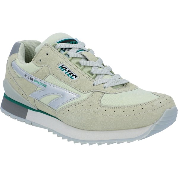 Hi-Tec Silver Shadow Unisex Tränare / Dam Tränare / Unisex Silver/Grey/Green 8 UK