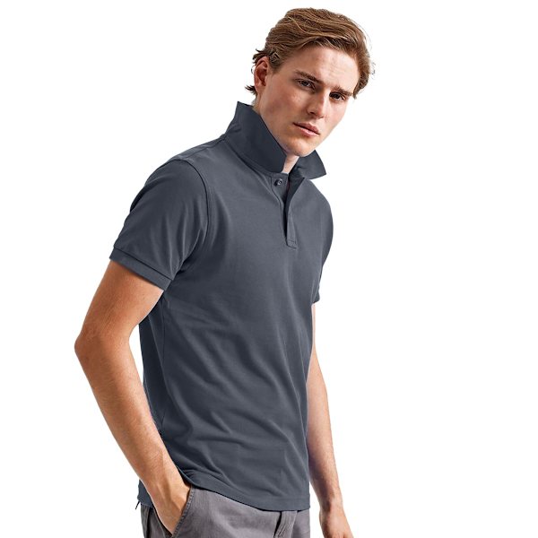 Asquith & Fox Herr Organic Classic Fit Polo Shirt XL Grafit Graphite XL