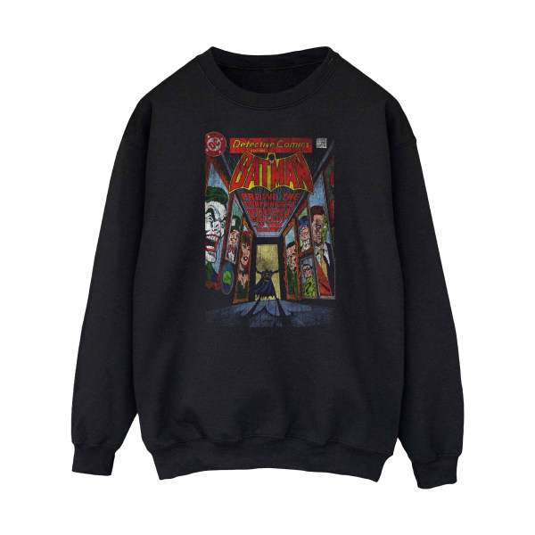 Batman Dam/Ladies Rogues Gallery Comic Cover Sweatshirt XL B Black XL