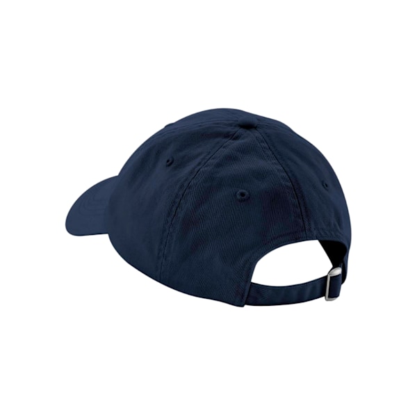 Beechfield ekologisk bomullspanelerad basebollkeps One Size Navy B Navy Blue One Size
