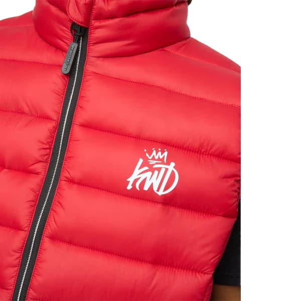 Kings Will Dream Herr Jackinson Vadderad Gilet M Röd Red M