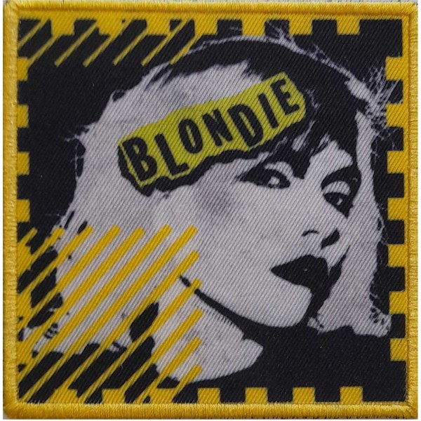 Blondie Logo Monokrom Iron On Patch One Size Gul/Svart/Whi Yellow/Black/White One Size