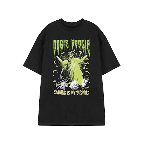 Nightmare Before Christmas Unisex Vuxen Oogie Boogie Kortärmad T-shirt Black M