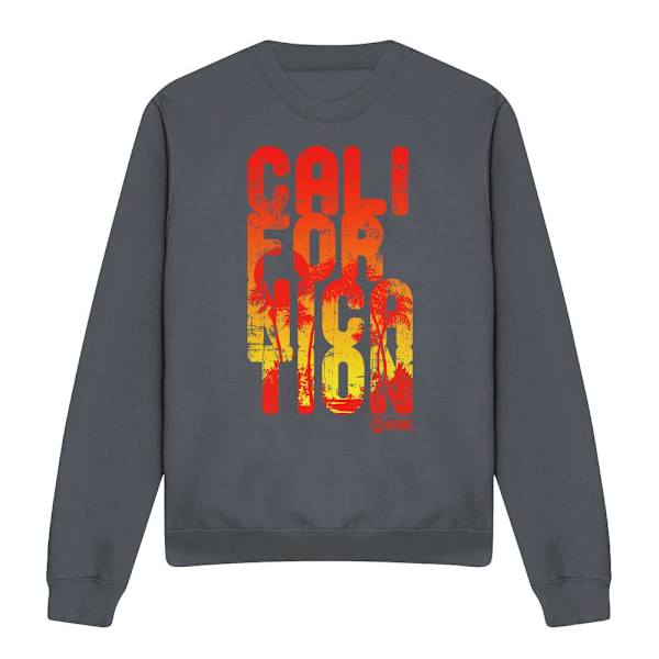 Californication Unisex Vuxen Cali Typ Sweatshirt L Charcoal Charcoal L