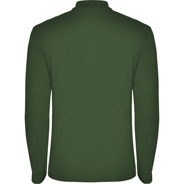 Roly Estrella långärmad pikétröja XL flaskgön Bottle Green XL