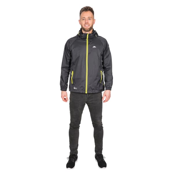 Trespass Qikpac X Unisex Packaway Jacka S Svart Black S