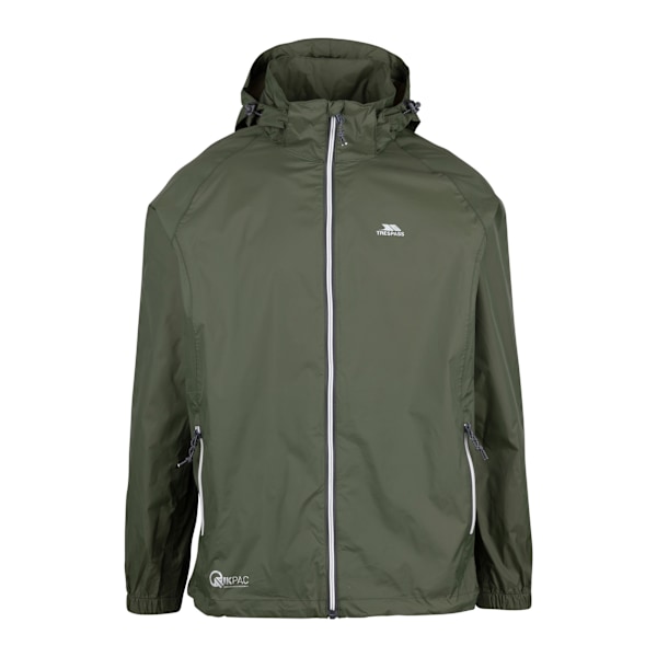 Trespass Qikpac X Unisex Packbar Jacka L Moss Moss L