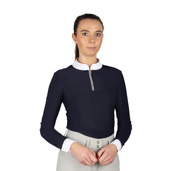 Coldstream Dam Elrick Show Långärmad Tävlingsskjorta S Navy XS