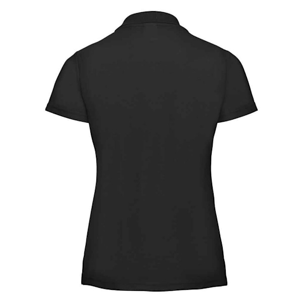 Russell Dam/Damer Classic Plain Polycotton Polotröja 18 UK Black 18 UK