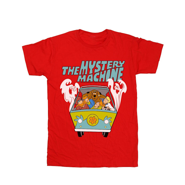 Scooby Doo Mystery Machine T-shirt för män 4XL Röd Red 4XL