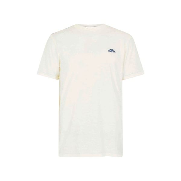 Weird Fish Mens Logo Organic Cotton T-Shirt XL Vit White XL