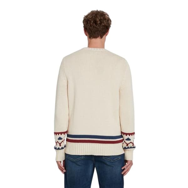 Farah Herr Alverstone Logotyp Normal Sweatshirt L Cream Cream L