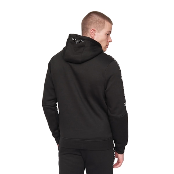 Henleys Herr Tapehen Hoodie M Svart Black M