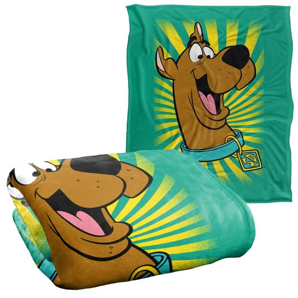 Scooby Doo Silky Burst Supermjuk Filt One Size, One Size Mul Multicoloured/Multicoloured One Size, One Size