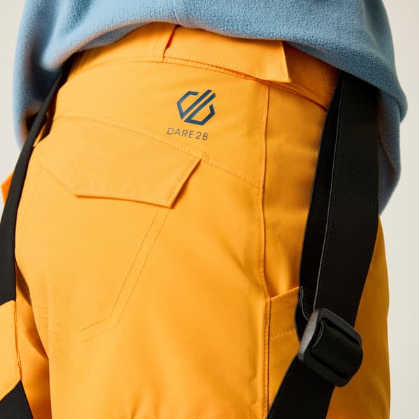 Dare 2B Pow III Isolerade Skidbyxor för barn 3-4 år Electric Orange 3-4 Years