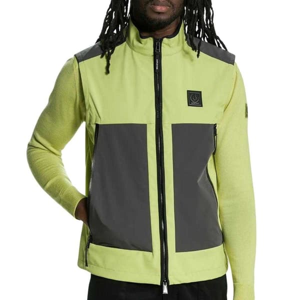 Belstaff Ratio Väst för Män M Limegrön Lime Green M