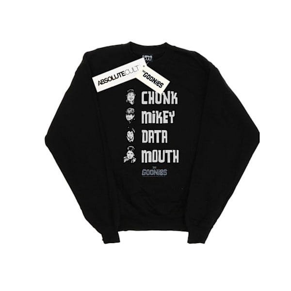 The Goonies Herr Namn Lista Sweatshirt XXL Svart Black XXL