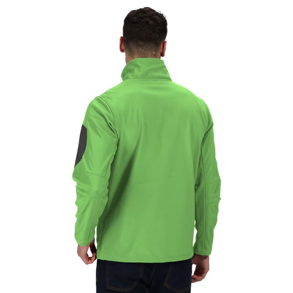 Regatta Professional Herr 3-Lagers Softshelljacka S Extreme Green/Seal Grey S